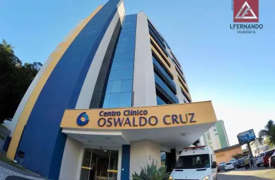 Sala comercial para alugar, 68 m² - ribeirão fresco - blumenau/sc