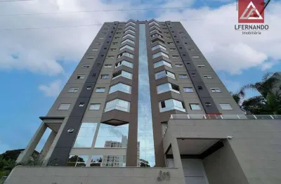Apartamento com 2 dormitórios, sendo 1 suíte à venda, 72 m² por r$ 570.000 - água verde - blumenau/sc
