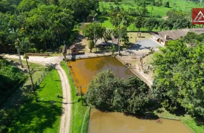 Sítio com 3 dormitórios à venda, 125000 m² por r$ 2.900.000,00 - encano - indaial/sc