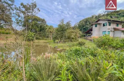 Sítio com 4 dormitórios à venda, 136000 m² por r$ 1.800.000,00 - vila itoupava - blumenau/sc