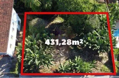 Terreno à venda, 431 m² por r$ 380.000,00 - velha - blumenau/sc