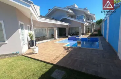 Casa com 5 suítes à venda, 600 m² por r$ 4.200.000 - itoupava central - blumenau/sc