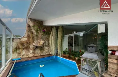 Cobertura com 4 dormitórios, sendo 2 suítes à venda, 242 m² por r$ 1.250.000 - centro - blumenau/sc