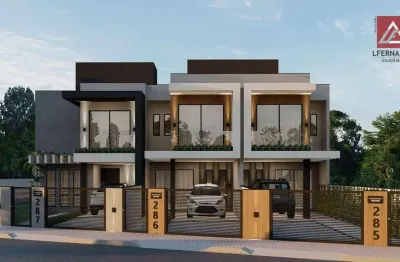 Sobrado com 1 suíte + 2 demi suítes à venda, 132 m² por r$ 790.000 - bela vista - gaspar/sc