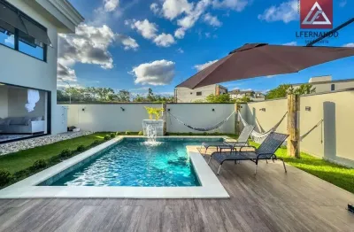 Casa mobiliada com 3 suítes à venda, 266 m² por r$ 2.550.000 - ponta aguda - blumenau/sc