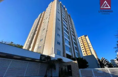 Apartamento com 3 dormitórios, sendo 1 suíte à venda, 106 m² por r$ 890.000 - vila nova - blumenau/sc