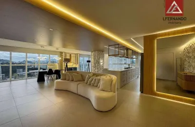 Apartamento com 3 suítes à venda, 185 m² por r$ 2.200.000 - velha - blumenau/sc