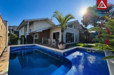 Casa mobiliada com 4 dormitórios, sendo 3 suítes à venda, 327 m² por r$ 2.450.000 - água verde - blumenau/sc
