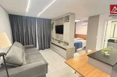 Apartamento com 1 dormitório para alugar, 3500 m² - ponta aguda - blumenau/sc