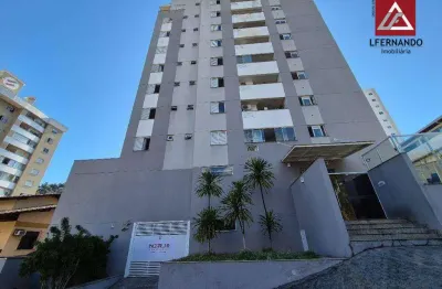 Apartamento com 2 suítes à venda, 73 m² por r$ 430.000 - escola agrícola - blumenau/sc
