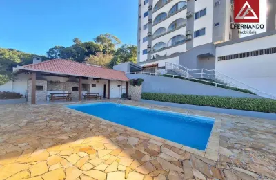 Apartamento com 3 dormitórios, sendo 02 suítes para alugar, 117 m² - centro - blumenau/sc
