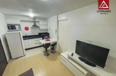 Apartamento com 1 dormitório à venda, 27 m² por r$ 320.000 - centro - blumenau/sc