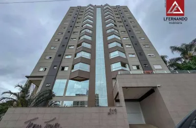 Apartamento com 3 dormitórios, sendo 1 suíte à venda, 86 m² por r$ 799.000 - água verde - blumenau/sc