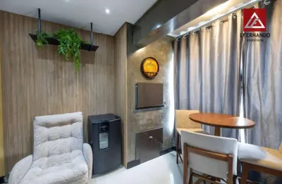 Um refúgio moderno no coração do garcia mobiliado – 2 dormitórios com hidro e automação