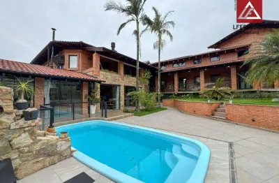 Casa com 3 suítes à venda, 500 m² por r$ 4.900.000 - vorstadt - blumenau/sc
