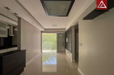 Apartamento semimobiliado com 3 dormitórios, sendo 1 suíte à venda, 75 m² por r$ 498.000 - água verde - blumenau/sc