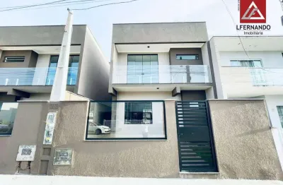 Sobrado com 3 suítes à venda, 144 m² por R$ 850.000 - Itacolomi - Balneário Piçarras/SC