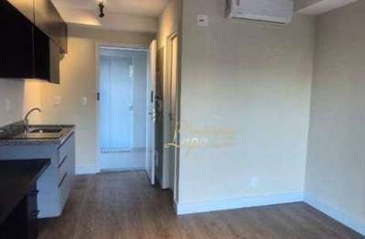 Studio com 1 dormitório para alugar, 24 m² por r$ 3.552,00/mês - pinheiros - são paulo/sp