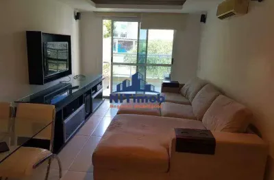 Apartamento à venda, 2 quartos, 1 suíte, 1 vaga, camboinhas - niterói/rj