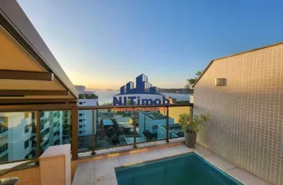 Cobertura à venda, 2 quartos, 2 suítes, 2 vagas, Charitas - Niterói/RJ