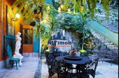 Casa à venda, 7 quartos, 1 suíte, 3 vagas, cosme velho - rio de janeiro/rj