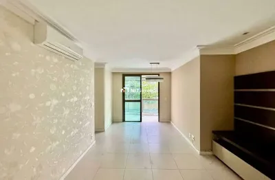 Apartamento à venda, 2 quartos, 1 suíte, 1 vaga, charitas - niterói/rj