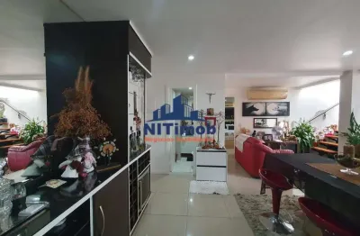 Cobertura à venda, 3 quartos, 1 suíte, 2 vagas, charitas - niterói/rj