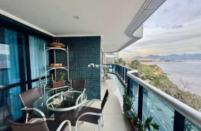 Apartamento à venda, 4 quartos, 4 suítes, 3 vagas, boa viagem - niterói/rj