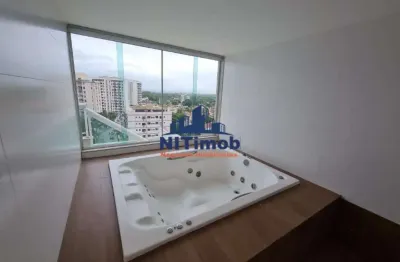 Cobertura à venda, 4 quartos, 2 suítes, 3 vagas, centro - itaboraí/rj