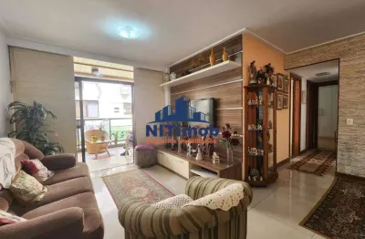 Apartamento à venda, 3 quartos, 1 suíte, 2 vagas, maceió - niterói/rj