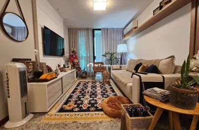 Apartamento à venda, 2 quartos, 1 suíte, 1 vaga, charitas - niterói/rj