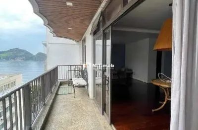 Cobertura à venda, 4 quartos, 2 suítes, 4 vagas, icaraí - niterói/rj