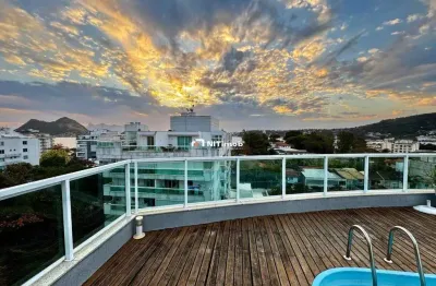 Cobertura à venda, 4 quartos, 3 suítes, 3 vagas, são francisco - niterói/rj