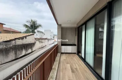 Apartamento para aluguel, 1 quarto, 1 vaga, piratininga - niterói/rj