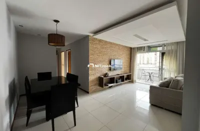Apartamento à venda, 3 quartos, 1 suíte, 2 vagas, santa rosa - niterói/rj