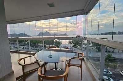 Apartamento para aluguel, 4 quartos, 4 suítes, 3 vagas, Charitas - Niterói/RJ