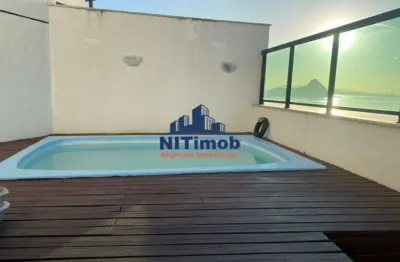Cobertura com 3 quartos à venda na Avenida Prefeito Sylvio Picanço, 845, Charitas, Niterói