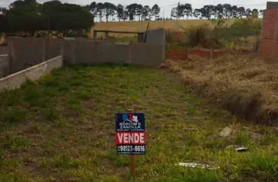 Terreno em loteamento em parque residencial campo verde, boituva/sp