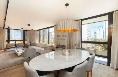Apartamento no itaim bibi - totalmente reformado e varanda com vista