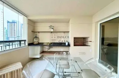 Apartamento mobiliado em moema - varanda gourmet, 4 dormitórios e lazer completo