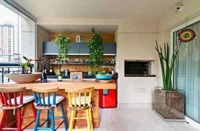 Apartamento em moema - varanda gourmet, 3 suites e amplo lazer