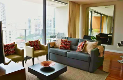 Flat na Vila Olímpia - 1 suite, home office, lazer completo e ampla varanda