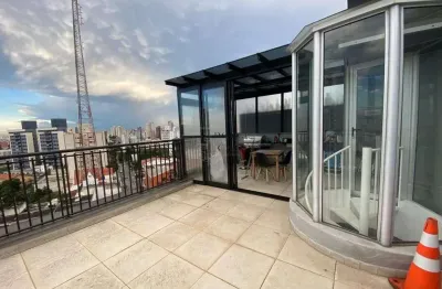 Cobertura a venda no Sumarezinho - vista panorâmica, churrasqueira, mobiliado