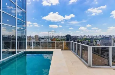 Cobertura nova no Jardim Paulistano - vista panorâmica, quadriplex, exclusiva