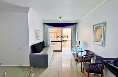 Flat no Jardins - 2 dormitórios, varanda, serviço de concierge e lazer completo