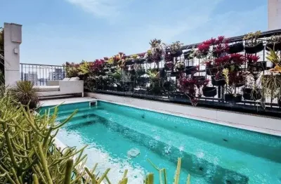 Cobertura incrível na Vila Nova Conceição - Vista panorâmica, piscina, 4 suites