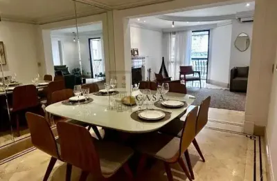 Apartamento no Jardim Paulista -  4 suites, varanda, mobiliado e amplo lazer