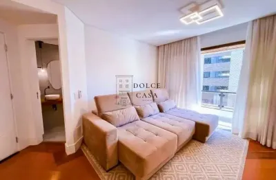 Apartamento a venda na Vila Nova Conceição - 130m², 3 dormitórios e amplo lazer