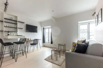 Apartamento com 1 quartos para locação em itaim bibi - sp