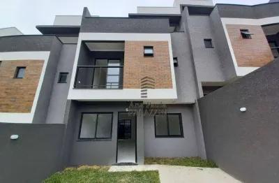 Sobrado com 3 dormitórios à venda, 124 m² por r$ 688.000,00 - uberaba - curitiba/pr